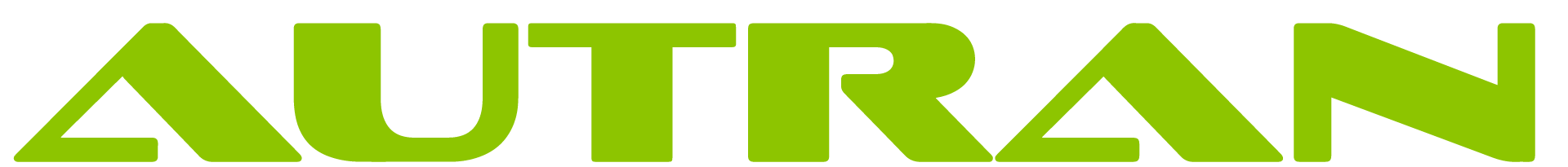 Logo autran vert et blanc